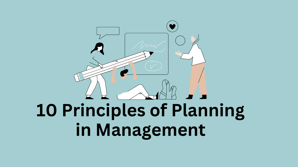 principles of planning in management