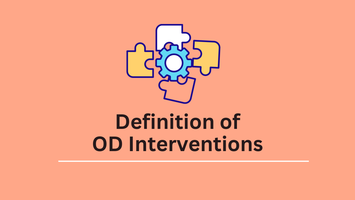 organizational development interventions